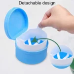 Braces Soaking Storage And Cleaning Box Portable Dental Reservation Case - Image 6