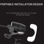 3 inch Motorcycle High-definition Dual-lens Driving Recorder - Image 9