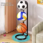 Basketball Storage Rack Volleyball Stand Holder - Image 4