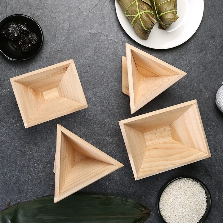 TBD06047132_B2.webp Pack Rice Dumpling Mould Household Handmade Rice Dumpling Tool Wooden Rice Dumpling Model - Image 3