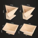Pack Rice Dumpling Mould Household Handmade Rice Dumpling Tool Wooden Rice Dumpling Model - Image 4