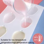 6-link Bunny Pudding Silicone Mold Cake Mousse Jelly Baking Grinder - Image 4