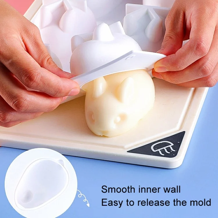 TBD06047149_B5.webp 6-link Bunny Pudding Silicone Mold Cake Mousse Jelly Baking Grinder - Image 6