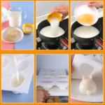 6-link Bunny Pudding Silicone Mold Cake Mousse Jelly Baking Grinder - Image 8