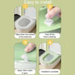 High Foam EVA Waterproof Toilet Seat Cushion Household Washable Potty Covers - Image 7