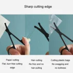 Men Nose Hair Scissor Round Tip Nose Hair Trimmer Manual Trimming Scissor - Image 9