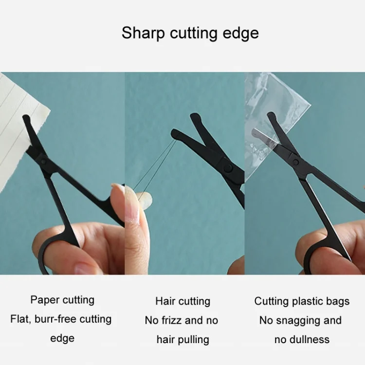 TBD06047159_B8.webp Men Nose Hair Scissor Round Tip Nose Hair Trimmer Manual Trimming Scissor - Image 9