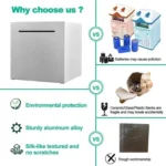 Stainless Steel Money Box Only In, No Export Adult Children Savings Box - Image 8