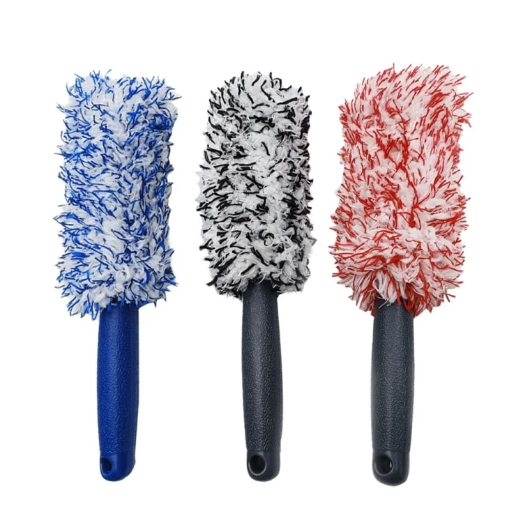 TBD06047164_B1.webp 30cm Microfiber Long-handled Plush Tire Cleaning Brush - Image 2