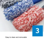 30cm Microfiber Long-handled Plush Tire Cleaning Brush - Image 5