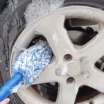30cm Microfiber Long-handled Plush Tire Cleaning Brush - Image 6