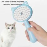 Pet Spray Massage Comb Cats Anti Flying Hair Bathing Brush - Image 7