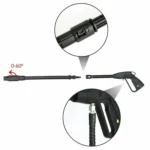 For Karcher K-Series / LAVOR Long Rod Universal Swivel Nozzle High Pressure Car Wash Sprayer Parts - Image 4