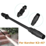 For Karcher K-Series / LAVOR Long Rod Universal Swivel Nozzle High Pressure Car Wash Sprayer Parts - Image 7