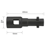 For Karcher K-Series / Lavor Pressure Washer Bayonet Fitting Converter Adapter - Image 2