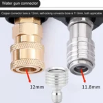 High-pressure Car Wash 1/4 Fast Insert Water Lance Stainless Steel Sprinkler Anti-splash - Image 6