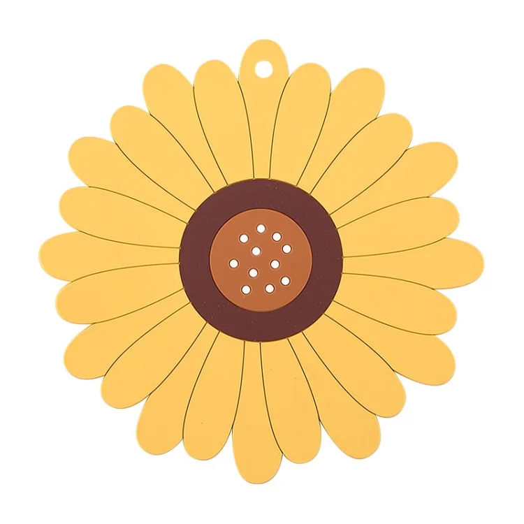 TBD0604725001A.webp Silicone Heat Insulation Table Mat Anti-scald Placemat Heat-resistant Pot Pad Coaster - Image 1