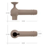 Suction Cup Silicone Door Handle Protective Cover Anti-collision Door Cushion - Image 2