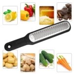 Kitchen Multifunctional Ginger Shredder Stainless Steel Melon And Fruit Scraper With Lid - Image 3
