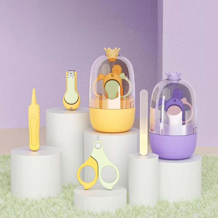 TBD06047278_B1.webp 4-In-1 Infant Nails Clippers Newborn Cleaning Care Set - Image 2