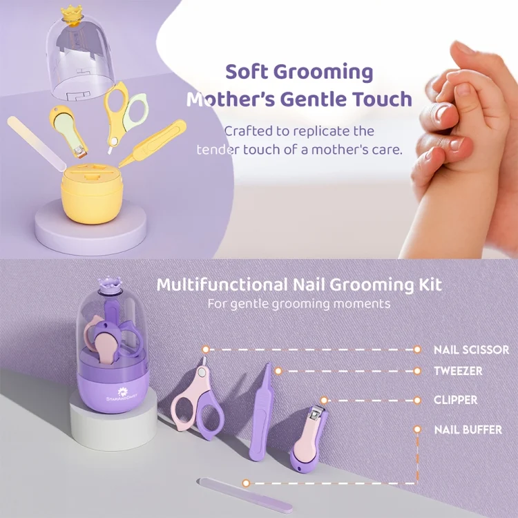 TBD06047278_B7.webp 4-In-1 Infant Nails Clippers Newborn Cleaning Care Set - Image 8