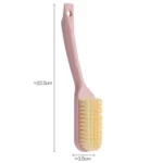 Household Long Handle Shoe Brush Hangable Multi-functional Soft Bristle Cleaning Brush - Image 3