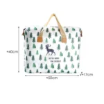 Clothes Quilt Storage Bag Large Capacity Waterproof Moistureproof Moving Luggage Bag - Image 9