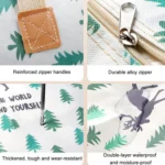 Clothes Quilt Storage Bag Large Capacity Waterproof Moistureproof Moving Luggage Bag - Image 4