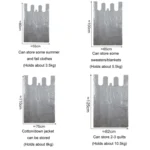 PE Large-capacity Moving Packing Bags Thickened Quilt Luggage Storage Bags - Image 3