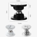 No Punching Silicone Household Strong Magnetic Silent Anti-collision Door Stopper - Image 3