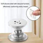 No Punching Silicone Household Strong Magnetic Silent Anti-collision Door Stopper - Image 6
