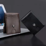 Baellerry RFID Anti-Theft Multi-Card Slot Contrasting Color Wallet Card Holder - Image 6