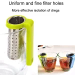Household Stainless Steel Tea Strainer Simple And Portable Tea Filter - Image 3