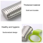 Household Stainless Steel Tea Strainer Simple And Portable Tea Filter - Image 5