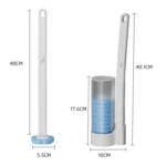 Disposable Toilet Brush Dissolving Replacement Brush Toilet Cleaning Set - Image 3