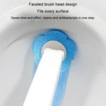 Disposable Toilet Brush Dissolving Replacement Brush Toilet Cleaning Set - Image 5