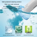 Disposable Toilet Brush Dissolving Replacement Brush Toilet Cleaning Set - Image 7