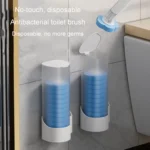 Disposable Toilet Brush Dissolving Replacement Brush Toilet Cleaning Set - Image 9