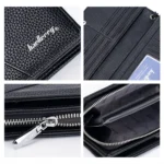 Baellerry S1240 Lychee Pattern Business Casual Zipper Long Wallet Multi-card Slot Clutch Bag - Image 5