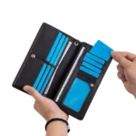 Baellerry S1240 Lychee Pattern Business Casual Zipper Long Wallet Multi-card Slot Clutch Bag - Image 6