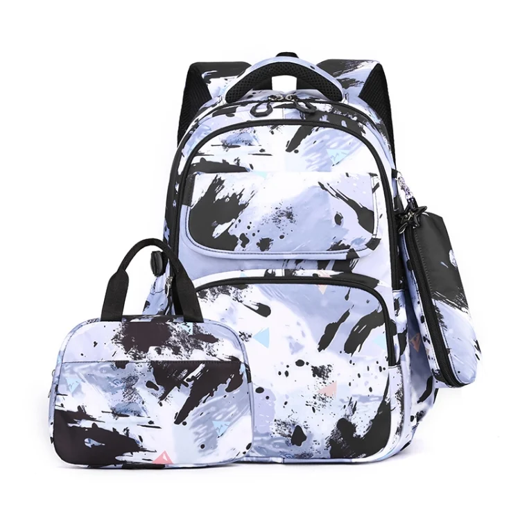 3 In 1 Kids School Backpack Small Student Book Bag with Lunch Bag & Pencil Case