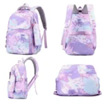 3 In 1 Kids School Backpack Small Student Book Bag with Lunch Bag & Pencil Case - Image 3