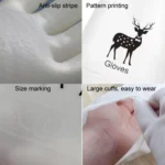 Waterproof Kitchen Dishwashing Gloves Household PVC Non-slip Laundry Housework Gloves - Image 4