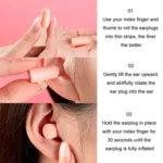 Memory Foam Earplugs Student Dormitory Sleeping Noise Reduction Soundproof Earplugs - Image 7