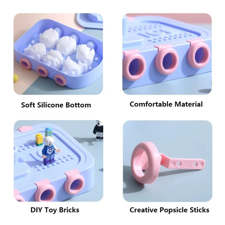 TBD06047379_B2.webp Boat Shape Cartoon Silicone Ice Mold DIY Ice Cream Popsicle Molds - Image 3