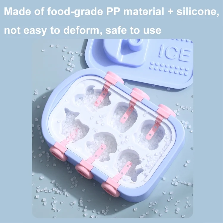 TBD06047379_B3.webp Boat Shape Cartoon Silicone Ice Mold DIY Ice Cream Popsicle Molds - Image 4
