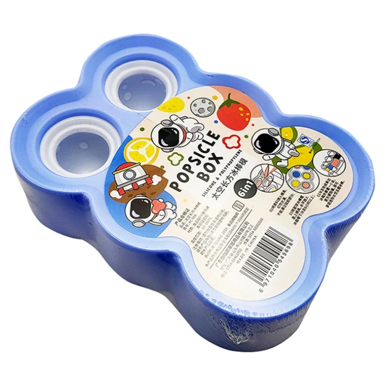 TBD06047382_B2.webp Astronaut Silicone Ice Mold Homemade DIY Popsicle Ice Cream Cartoon Mold - Image 3