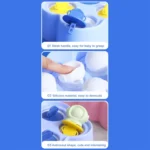 Astronaut Silicone Ice Mold Homemade DIY Popsicle Ice Cream Cartoon Mold - Image 4