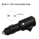 15A Car LED Indicator Light With Switch Cigarette Lighter Plug - Image 6