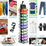 Double-Sided 24 Grids Storage Hanging Bag Hanging Storage Closet Behind Door Storage Organizer - Image 8